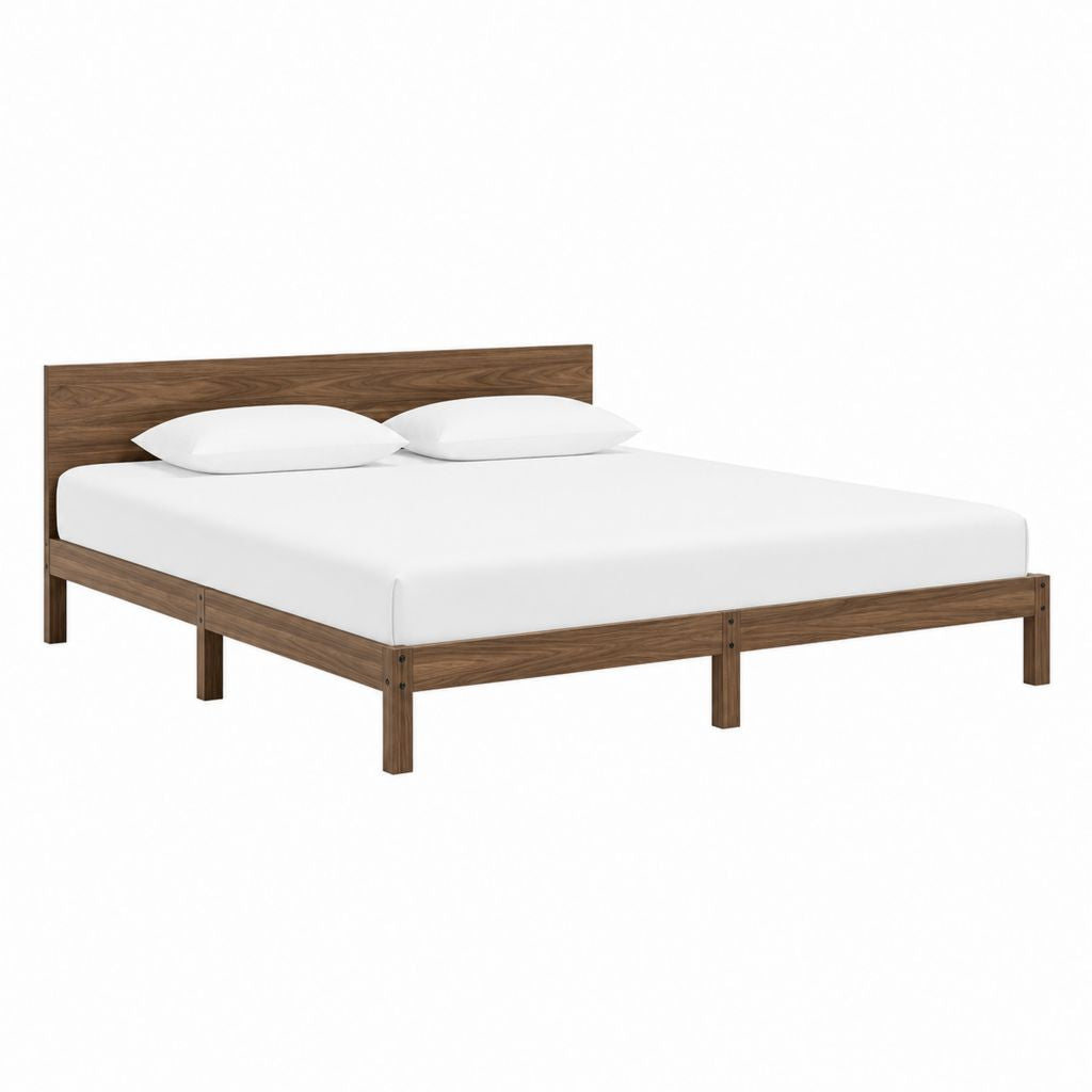 Doppelbett Bettgestell Nussbaum Massivholz rechteckig 160 x 200 cm